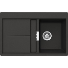 LAVELLO 1 VASCA DX HORIZONT D100 A 90 SCHOCK HOND100A90