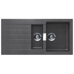 LAVELLO 1 + 1/2 VASCA SIGNUS D150 A 88 SCHOCK SIGD150A88