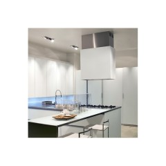 CAPPA DA INCASSO FALMEC DESIGN LAGUNA ISOLA 60 IN VETRO BIANCO