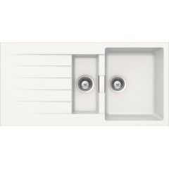 LAVELLO 1 + 1/2 VASCA SIGNUS D150 A 99 SCHOCK SIGD150A99