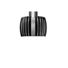 CAPPA DA INCASSO FALMEC DESIGN PRESTIGE ISOLA 75 IN VETRO SAGOMATO TEMPERATO BIANCO