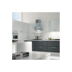 CAPPA DA INCASSO FALMEC DESIGN ADARA PARETE 90  600m&sup3;/h VETRO TEMPERATO ACIDATO