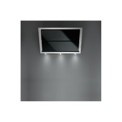 CAPPA DA INCASSO FALMEC DESIGN GLEAM PARETE 90 SENZA CAMINO IN VETRO TEMPERATO NERO