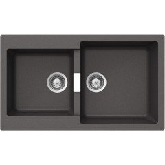 LAVELLO 2 VASCHE SIGNUS N200 A 88 SCHOCK SIGN200A88