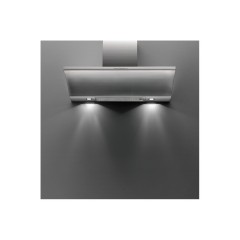 CAPPA DA INCASSO FALMEC DESIGN LOGO PARETE 90 A 800m&sup3;/h IN ACCIAIO INOX