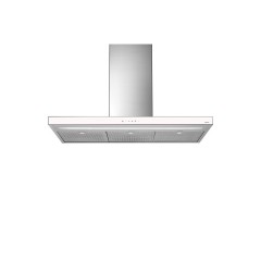 CAPPA DA INCASSO FALMEC DESIGN LUCE PARETE 90 IN VETRO TEMPERATO BIANCO