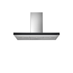 CAPPA DA INCASSO FALMEC DESIGN LUCE PARETE 90 IN VETRO TEMPERATO NERO