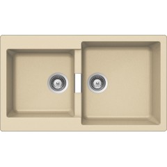 LAVELLO 2 VASCHE PRIMUS N200 AP 08 SCHOCK PRIN200AP08