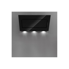 CAPPA DA INCASSO FALMEC DESIGN QUASAR PARETE 90 IN VETRO TEMPERATO GRIGIO