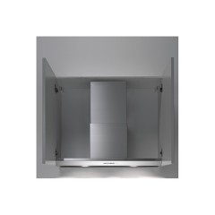 CAPPA DA INCASSO FALMEC DESIGN VIRGOLA PLUS PARETE 120 IN ACCIAIO INOX