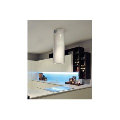 CAPPA DA INCASSO FALMEC POLAR WHITE ISOLA 35 IN ACCIAIO