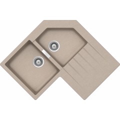 LAVELLO 2 VASCHE SX PRIMUS C200 AP 58 SCHOCK PRIC200AP58