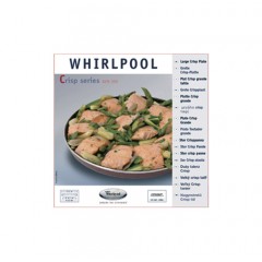 PIATTO CRISP GRANDE PER MICROONDE WHIRLPOOL ORIGINALE 480131000085