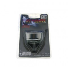 IMBUTO 2 TAZZE + 2 GUARNIZIONI CAFFETTIERA BIALETTI ORIGINALE 00818390AS