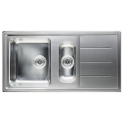 LAVELLO 2 VASCHE ARISTON HOTPOINT SK 10030W2 (X) HA