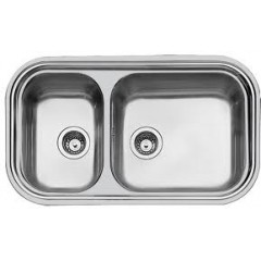 LAVELLO 2 VASCHE FOSTER BIG BOWL SOFT  1062 062 SX