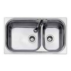 LAVELLO 2 VASCHE FOSTER BIG BOWL  1072 061 DX