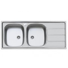 LAVELLO 2 VASCHE FOSTER S1000 1197 461 DX