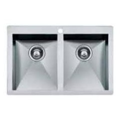 LAVELLO 2 VASCHE FOSTER QUADRA 1208 050