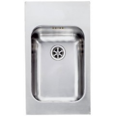 LAVELLO ACCIAIO INOX SATINATO CINZIA 29X50 1 VASCA CM 011932 XCSSX