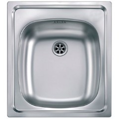 LAVELLO ACCIAIO INOX SATINATO CINZIA 44X50 1 VASCA CM 011934 XCSSX