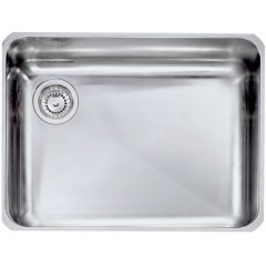 LAVELLO ACCIAIO INOX SATINATO CINZIA 3" 60X45 1 VASCA A DESTRA SOTTOTOP CM 011959 DCSSX