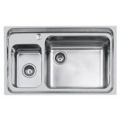 LAVELLO 2 VASCHE FOSTER TRIPLO INVASO 1488 861 DX