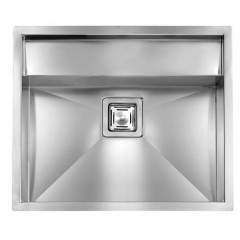 LAVELLO ACCIAIO INOX SATINATO ARIEL 3" 59X50 1 VASCA SLIM CM 012912 XCSSP