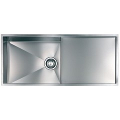 LAVELLO ACCIAIO INOX SATINATO FILO QUADRA 3" 99X44 1 VASCA SOTTOTOP CM 012921 NCSSP