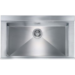 LAVELLO ACCIAIO INOX SATINATO ANTHEA 3" 86X51 1 VASCA CM 012992 RCSSP