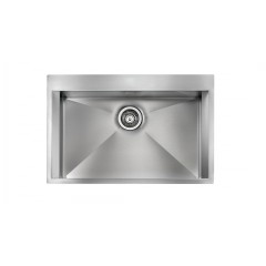 LAVELLO ACCIAIO INOX SATINATO FOCUS MIX 3" 77X50 1 VASCA CM 015223 XCSSP