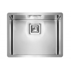 LAVELLO ACCIAIO INOX SATINATO PYPER 3" 57X45 1 VASCA CM 015326 XCSSP