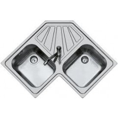 LAVELLO 2 VASCHE FOSTER ANGOLARE 3307 060