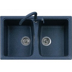 LAVELLO 2 VASCHE MICROUTRAGRANIT AVENA UG 94 PLADOS SP0792