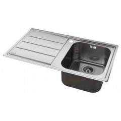 LAVELLO 1 VASCHE E GOCCIOLATOIO A SINISTRA AMBIENT WHIRLPOOL AM 8650 IX LH