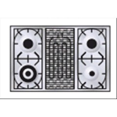 PIANO COTTURA ILVE HP90BD/I