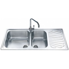 LAVELLO 2 VASCHE SMEG SG116S