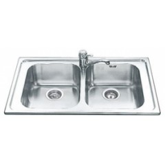 LAVELLO 2 VASCHE SMEG APM862