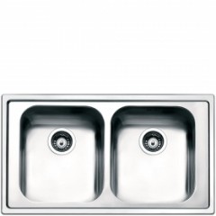 LAVELLO 2 VASCHE SMEG LPE862