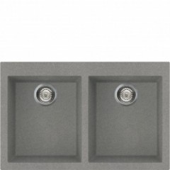 LAVELLO 2 VASCHE SMEG VZ3434TT