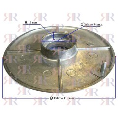 BRUCIATORE GIGANTE ELBA DE LONGHI