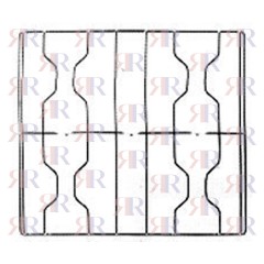 GRIGLIA IN FILO CROMATA 4 FUOCHI 441 X 496mm