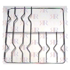 GRIGLIA IN FILO CROMATA A 3 FUOCHI 455 X 468mm