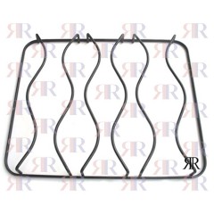 GRIGLIA IN PIATTINO SMALTATA 3/4 FUOCHI 418 X 347mm