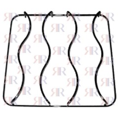 GRIGLIA IN PIATTINO SMALTATA 1 FUOCO 370 X 350mm