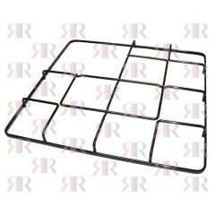 P1302 GRIGLIA IN FILO SMALTATA 3 FUOCHI 459 X 459mm