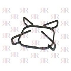 GRIGLIA IN PIATTINO SMALTATA 1 FUOCO 140 X 140mm