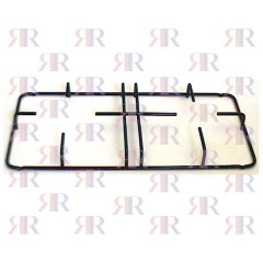 GRIGLIA IN PIATTINO SMALTATA 2 FUOCHI 458 X 218mm