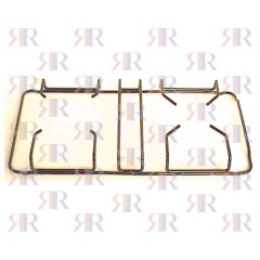 GRIGLIA IN PIATTINO SMALTATA 2 FUOCHI 454 X 229mm