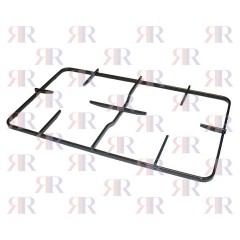 GRIGLIA IN PIATTINO SMALTATA 2 FUOCHI 450 X 225mm